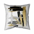 Begin Home Decor 26 x 26 in. Brush Strokes-Double Sided Print Indoor Pillow 5541-2626-AB114-1